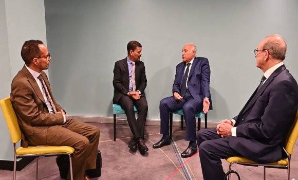 Attaf holds talks, in Brussels, with Sahrawi counterpart