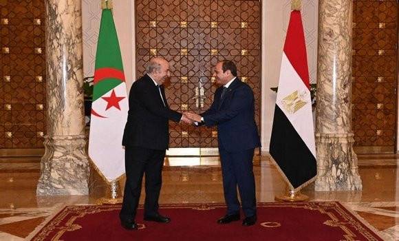 رئيس الجمهورية: الجزائر ومصر متفقتان على أهمية تعميق التنسيق والتشاور بخصوص القضايا العربية