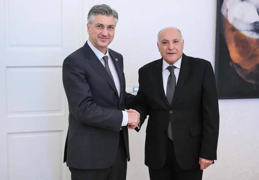 السيد عطاف يُستقبل من قبل الوزير الأول لجمهورية كرواتيا